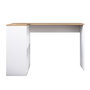 Hanah Home HA113 - 2035 Mesa de estudio roble y blanco